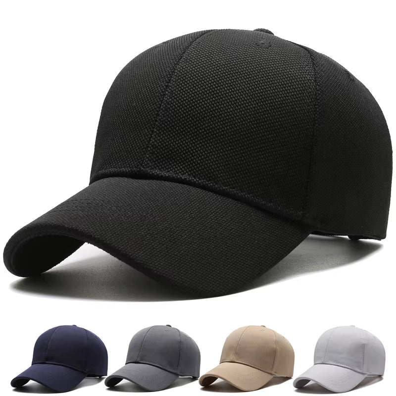 Pineapple Print Lightweight Baseball Cap for Men and Women - Minimalist Design with Extended Size for Larger Head Circumference